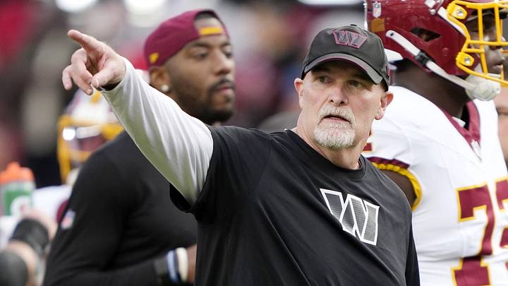 Washington Commanders head coach Dan Quinn