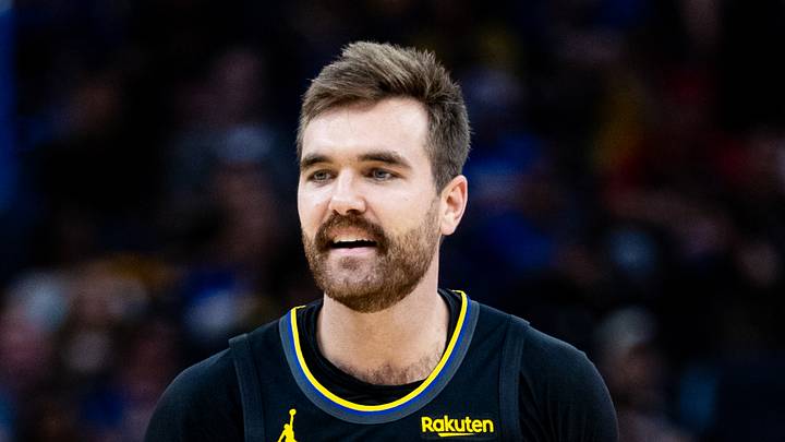San Francisco, California, USA; Golden State Warriors guard Pat Spencer (61) reacts during the third quarter against the Phoenix Suns at Chase Center on Dec 20, 2025.
