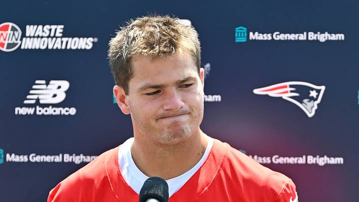 New England Patriots quarterback Drake Maye New England Patriots quarterback Drake Maye