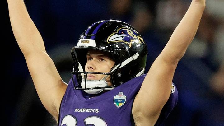 Baltimore Ravens kicker Tyler Loop