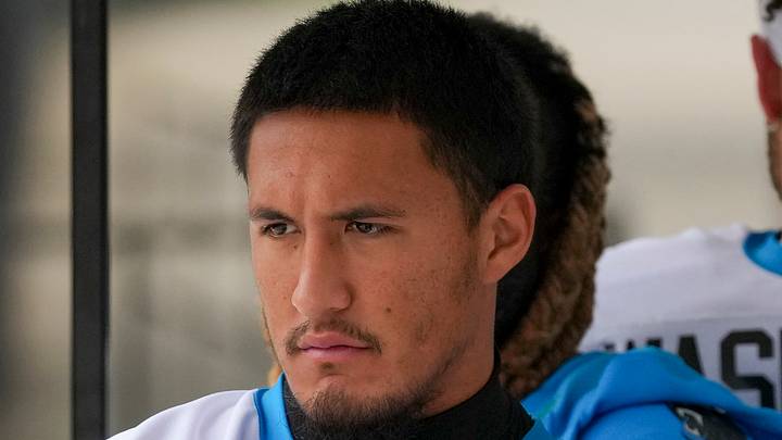 Carolina Panthers wide receiver Tetairoa McMillan 