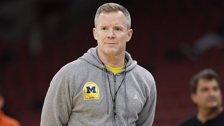 Michigan Wolverines head coach Dusty May Michigan Wolverines head coach Dusty May