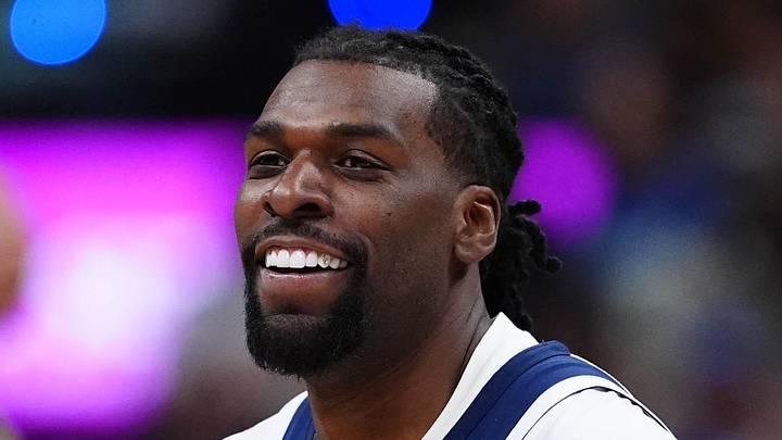 Apr 20, 2026; Denver, Colorado, USA; Minnesota Timberwolves center Naz Reid (11) reacts before the game against the Denver Nuggets during game two of the first round of the 2026 NBA Playoffs at Ball Arena. Mandatory Credit: Ron Chenoy-Imagn Images