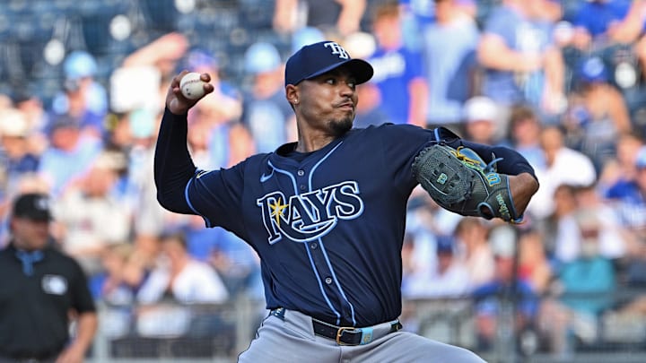 Tampa Bay pitcher Taj Bradley snapped out of his slump on Tuesday night, throwing 6 2/3 scoreless innings in the Rays' 5-1 win over the Kansas City Royals. 