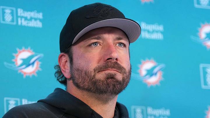 Miami Dolphins offensive coordinator Frank Smith