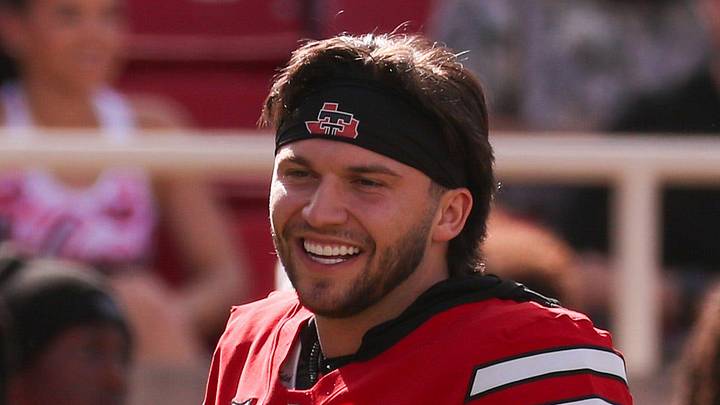 Texas Tech's Brendan Sorsby goes through warmups before the spring football game, Friday, April 17, 2026, at Jones AT&T Stadium. Texas Tech's Brendan Sorsby goes through warmups before the spring football game, Friday, April 17, 2026, at Jones AT&T Stadium.