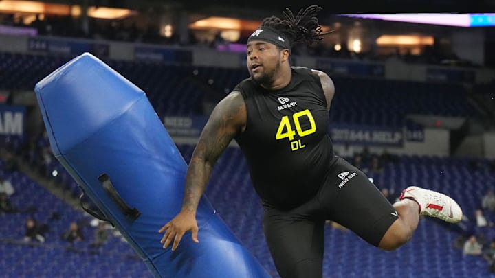 New Detroit Lions defensive lineman Tyleik Williams (DL40). New Detroit Lions defensive lineman Tyleik Williams (DL40).