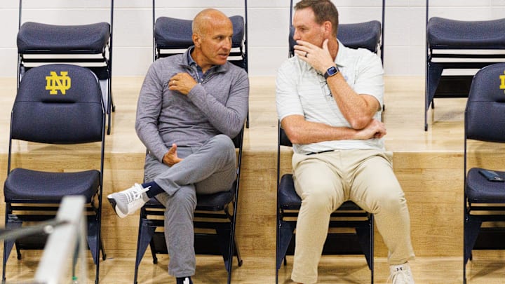 Notre Dame may withdraw from the ACC and leverage the Big Ten for non-football sports and the SEC in football Notre Dame may withdraw from the ACC and leverage the Big Ten for non-football sports and the SEC in football