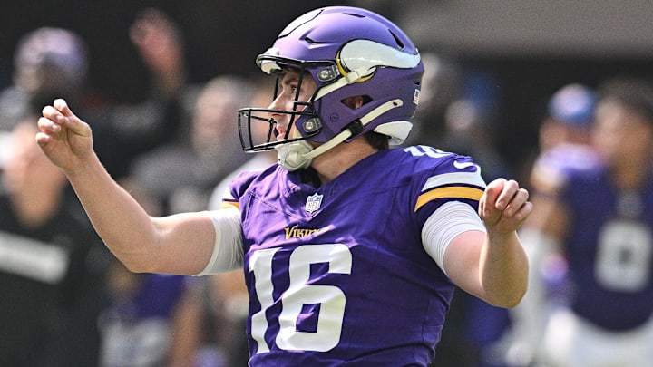 Minnesota Vikings kicker Will Reichard