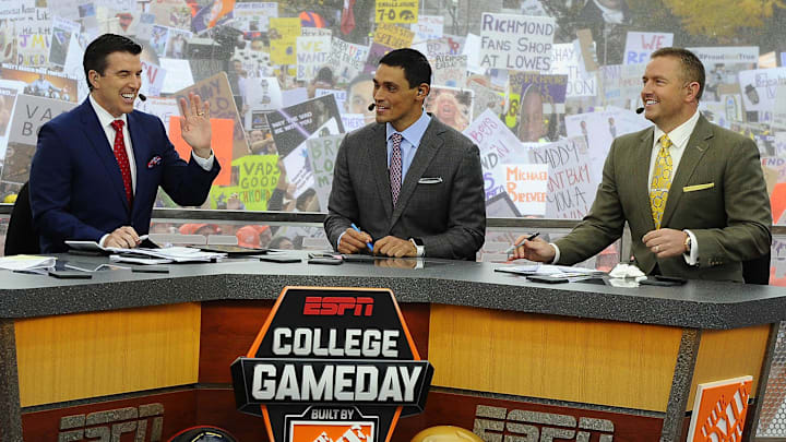 Former ESPN commentator David Pollack looks back on his time at College GameDay during a conversation with Josh Pate.
