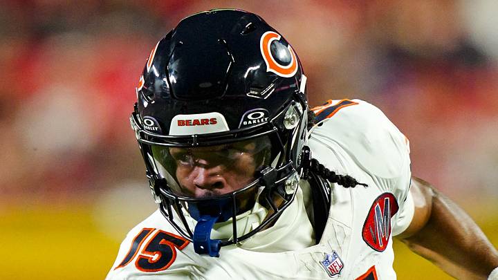Chicago Bears wide receiver Rome Odunze Chicago Bears wide receiver Rome Odunze
