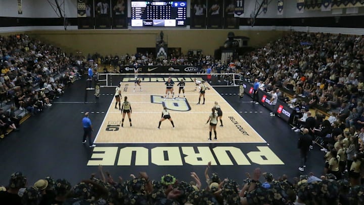 Holloway Gymnasium, home of Purdue volleyball
