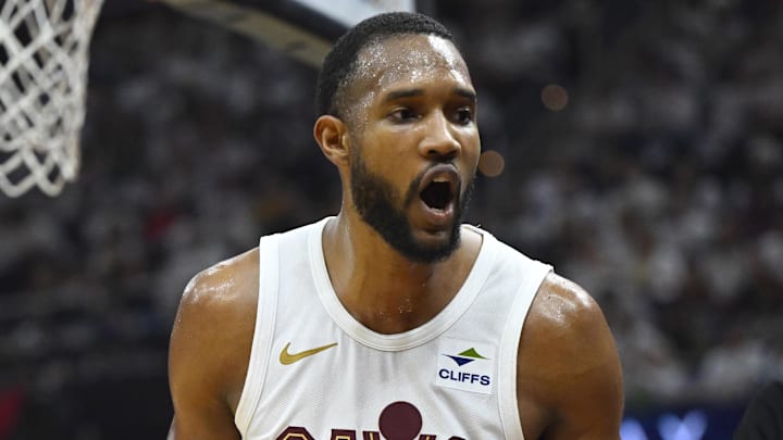 Cleveland Cavaliers forward Evan Mobley Cleveland Cavaliers forward Evan Mobley