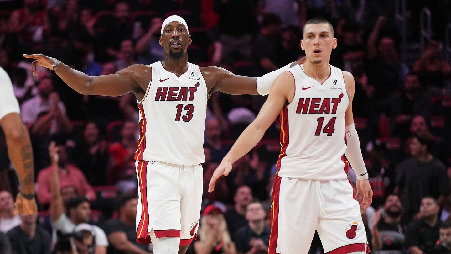 Bucks vs. Heat suddenly feels like the NBA's next rivalry after Herro, Adebayo fight