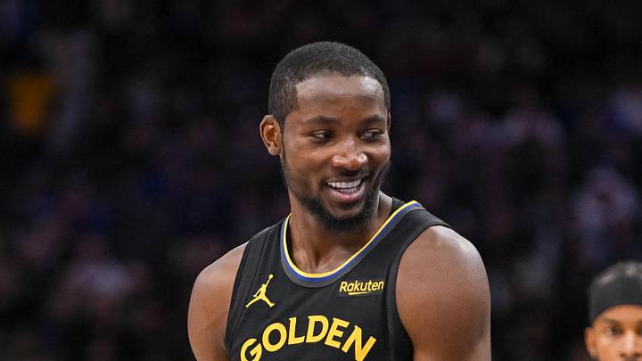 Nov 5, 2025; Sacramento, California, USA; Golden State Warriors forward Jonathan Kuminga (1) reacts after being called for a foul against the Sacramento Kings during the fourth quarter at Golden 1 Center. Mandatory Credit: Ed Szczepanski-Imagn Images Nov 5, 2025; Sacramento, California, USA; Golden State Warriors forward Jonathan Kuminga (1) reacts after being called for a foul against the Sacramento Kings during the fourth quarter at Golden 1 Center. Mandatory Credit: Ed Szczepanski-Imagn Images
