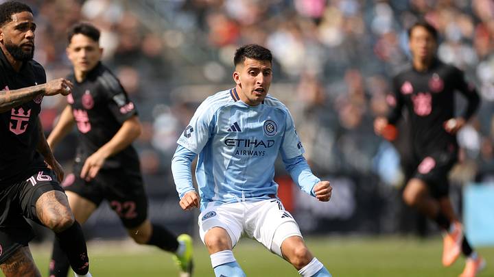 Nicolás Fernández Mercau of NYCFC Nicolás Fernández Mercau of NYCFC