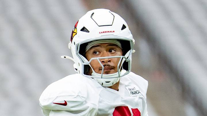 Arizona Cardinals running back Tyler Allgeier 