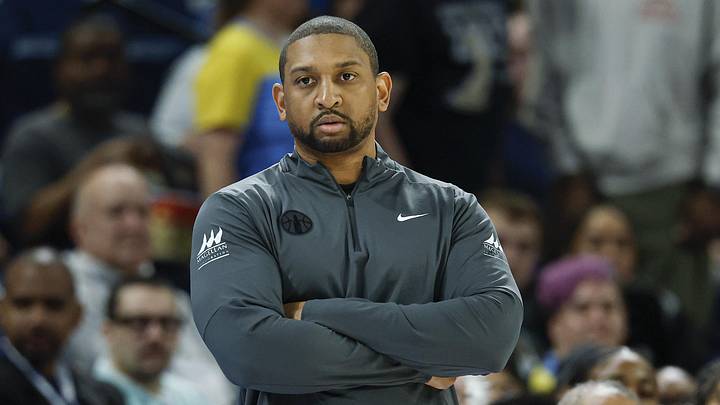 May 23, 2026; Chicago, Illinois, USA; Chicago Sky head coach Tyler Marsh looks on from the sidelines during the first half of a WNBA game against the Minnesota Lynx at Wintrust Arena. Mandatory Credit: Kamil Krzaczynski-Imagn Images May 23, 2026; Chicago, Illinois, USA; Chicago Sky head coach Tyler Marsh looks on from the sidelines during the first half of a WNBA game against the Minnesota Lynx at Wintrust Arena. Mandatory Credit: Kamil Krzaczynski-Imagn Images