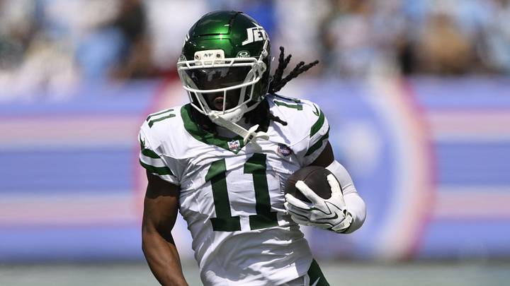 New York Jets wide receiver Omar Cooper Jr. New York Jets wide receiver Omar Cooper Jr.