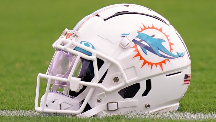 Miami Dolphins helmet