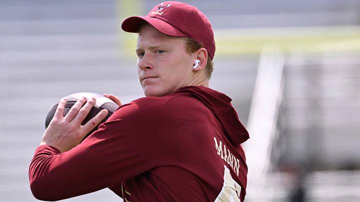 Boston College Eagles - long snapper Ben Mann Boston College Eagles - long snapper Ben Mann