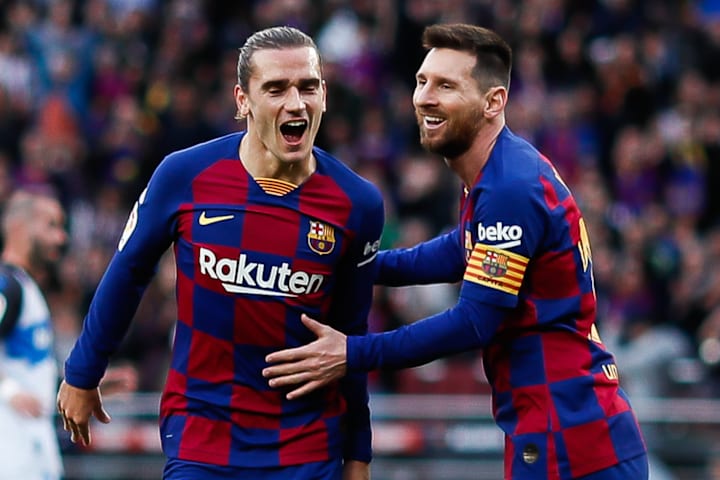 ลิโอเนล เมสซี่, อองตวน กรีซมันน์