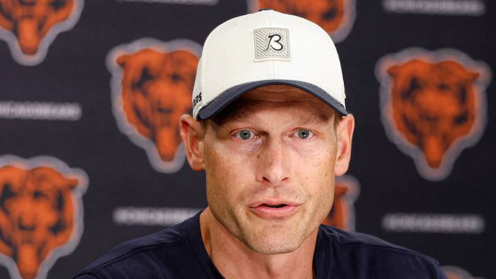Chicago Bears head coach Ben Johnson Chicago Bears head coach Ben Johnson