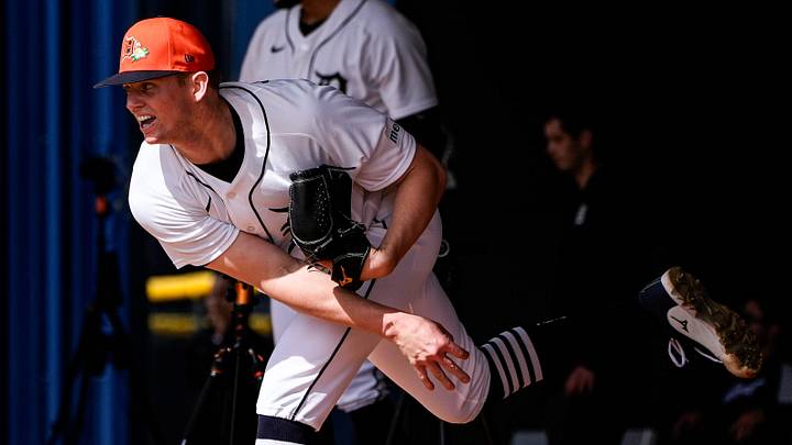 Detroit Tigers pitcher Troy Melton.