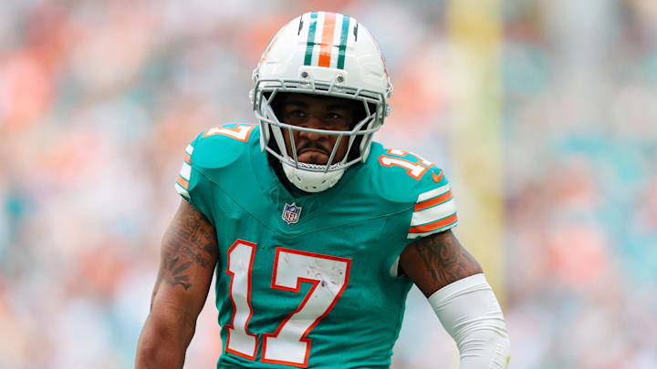 Denver Broncos wide receiver Jaylen Waddle