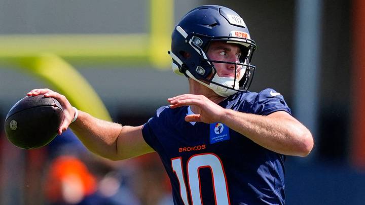 Denver Broncos quarterback Bo Nix Denver Broncos quarterback Bo Nix