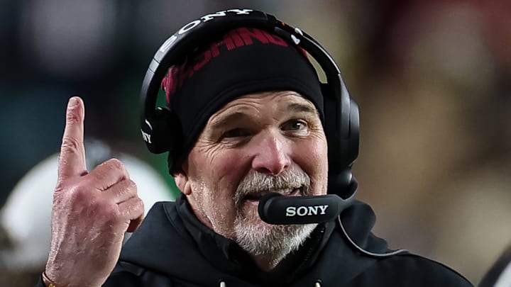Washington Commanders head coach Dan Quinn