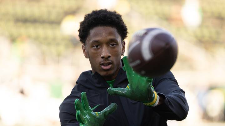 Oregon cornerback Brandon Finney Jr.