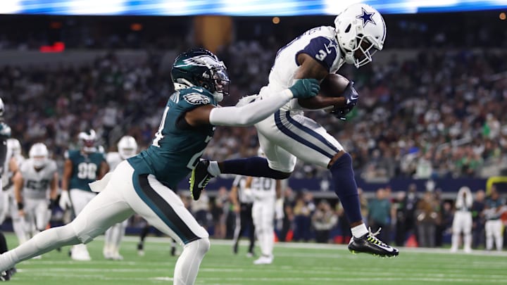 Dec 10, 2023; Arlington, Texas, USA; Dallas Cowboys wide receiver Brandin Cooks (3) catches a pass
