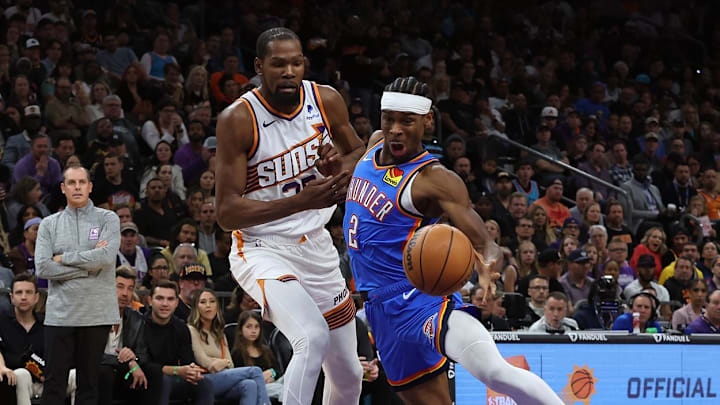 Oklahoma City Thunder, Shai Gilgeous-Alexander, Kevin Durant, NBA Trade Rumors, Houston Rockets, Phoenix Suns, Dallas Mavericks, Golden State Warriors