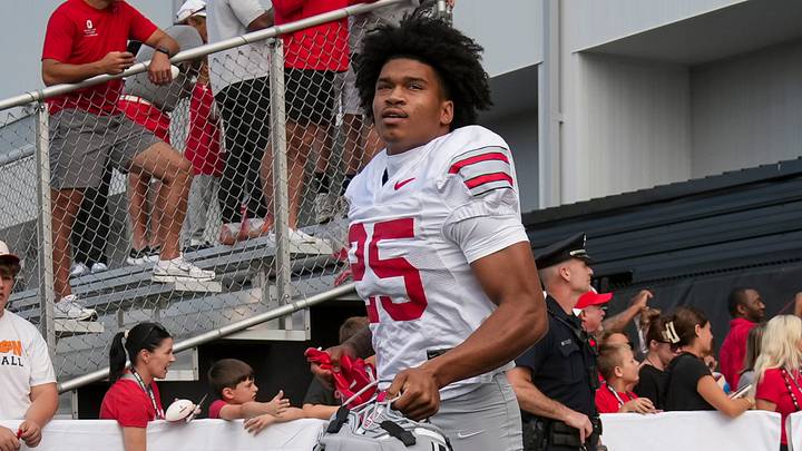 Ohio State Buckeyes cornerback Jay Timmons (25) Ohio State Buckeyes cornerback Jay Timmons (25)
