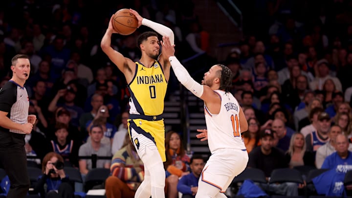 Haliburton and Brunson will square off in the Eastern Conference Finals.