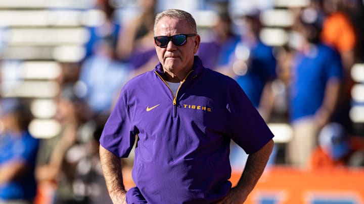 Brian Kelly is reportedly seeking the $54 million he's owed under the terms of his former LSU contract.