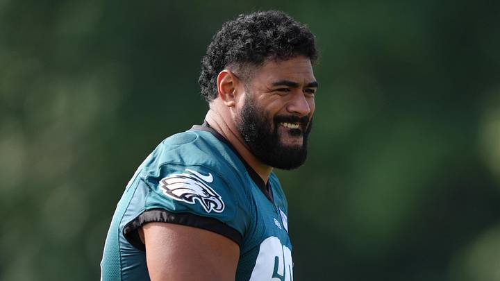 Philadelphia Eagles offensive lineman Jordan Mailata