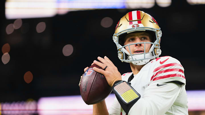 San Francisco 49ers quarterback Brock Purdy (13)