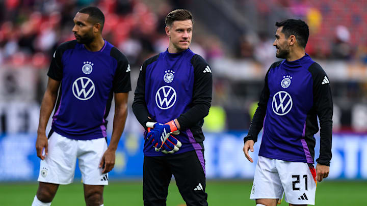 Marc-Andre ter Stegen bei der Nationalelf mit Tah und Gündogan