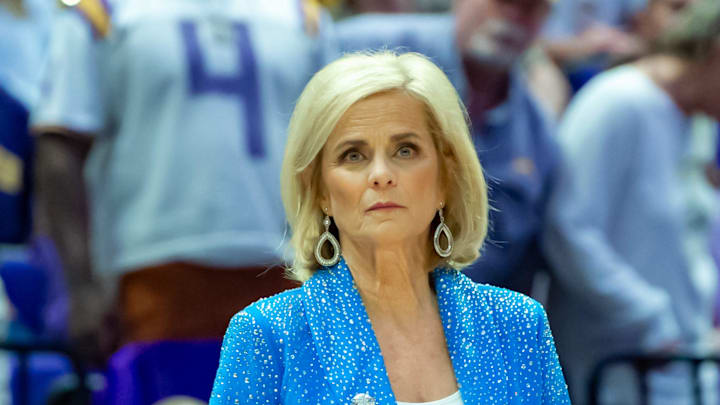 Tigers Head Coach Kim Mulkey, LSU Tigers take on Florida State in the second round of the NCAA Womens Basketball Tournament in Baton Rouge, LA. Monday, March 24, 2025. Tigers Head Coach Kim Mulkey, LSU Tigers take on Florida State in the second round of the NCAA Womens Basketball Tournament in Baton Rouge, LA. Monday, March 24, 2025.