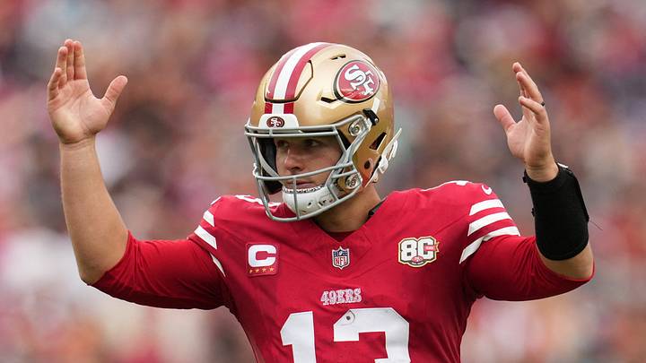 San Francisco 49ers quarterback Brock Purdy