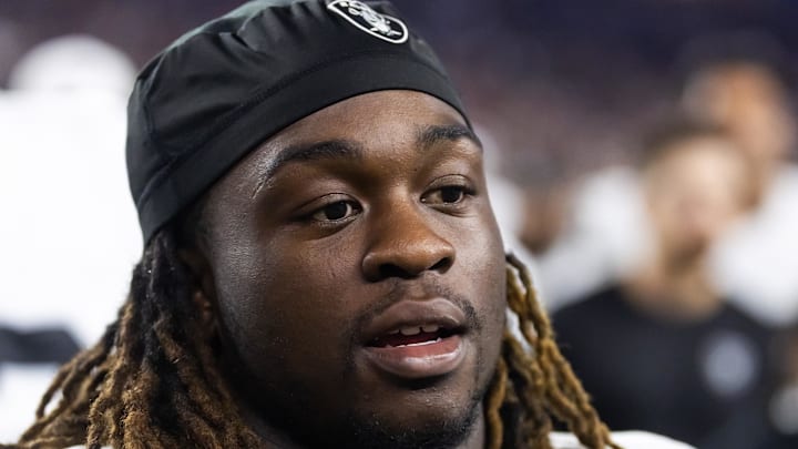 Las Vegas Raiders running back Ashton Jeanty