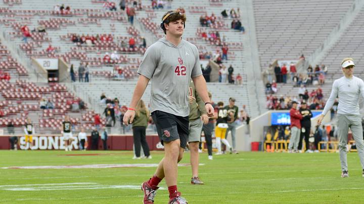 Oklahoma defensive lineman Wyatt Gilmore Oklahoma defensive lineman Wyatt Gilmore