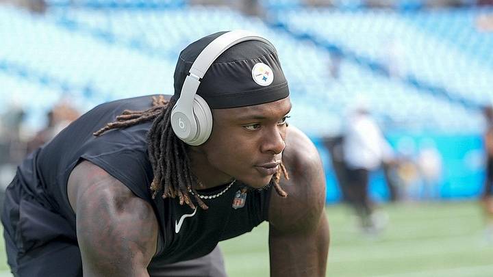 Pittsburgh Steelers running back Kaleb Johnson
