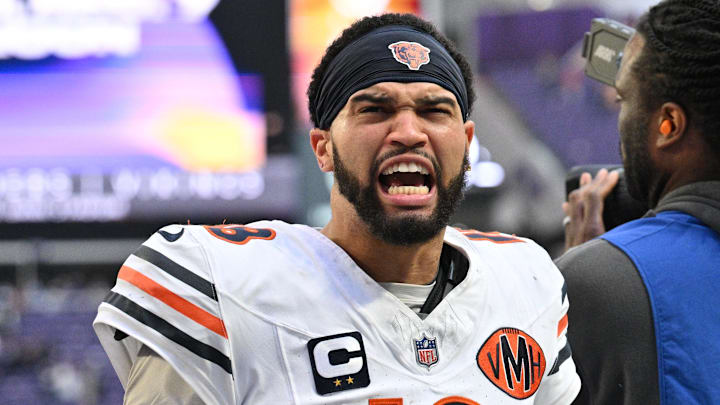 Chicago Bears quarterback Caleb Williams