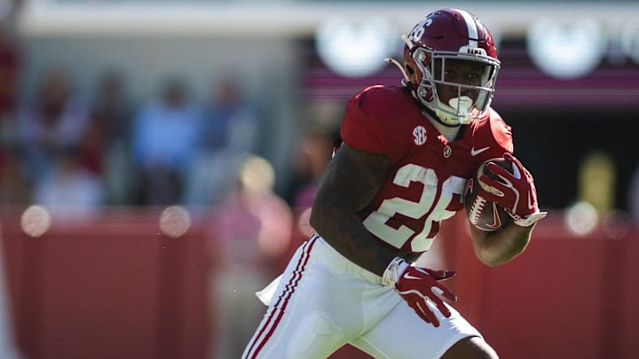 Alabama Crimson Tide running back Jam Miller (26)
