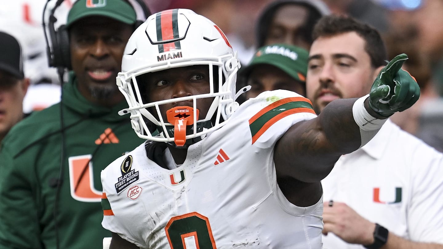 Miami Starter Out Against Indiana in the National Championship Game