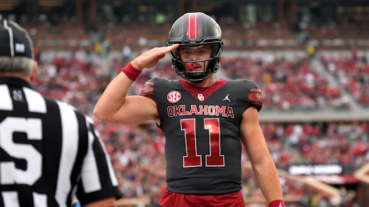 Former Oklahoma Sooners quarterback Jackson Arnold has raised eyebrows with his reported NIL deal with the Auburn Tigers. Former Oklahoma Sooners quarterback Jackson Arnold has raised eyebrows with his reported NIL deal with the Auburn Tigers.