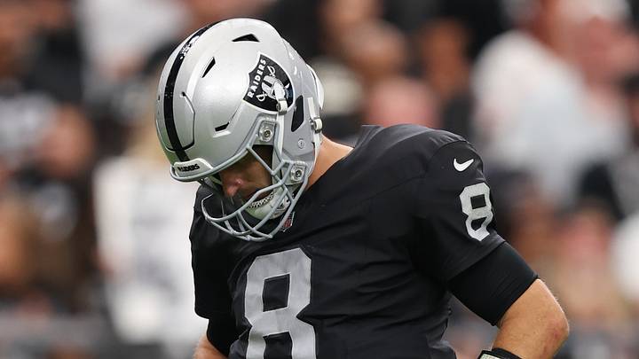 Las Vegas Raiders quarterback Kirk Cousins